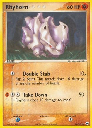 Rhyhorn 070  Hidden Legends - Common