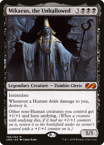 Mikaeus, the Unhallowed (UMA-106)  Foil - Ultimate Masters