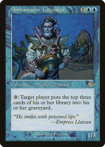 Ambassador Laquatus (TOR-023)  - Torment