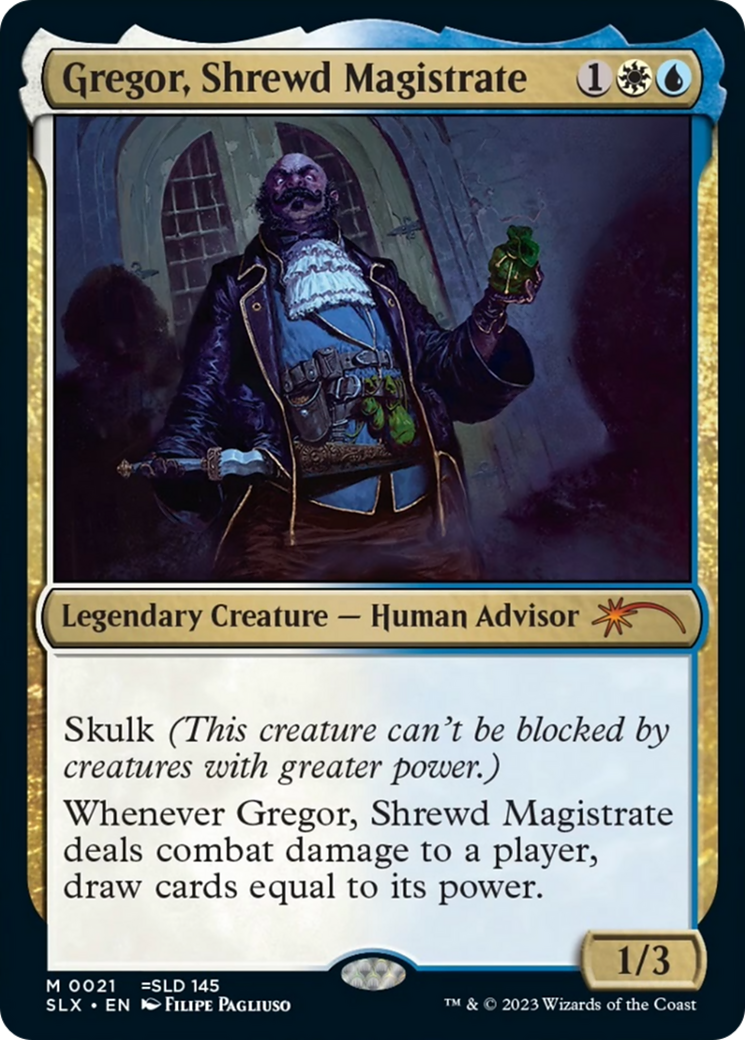 Gregor, Shrewd Magistrate (SLX-021)  - Universes Within