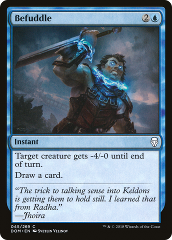 Befuddle (DOM-045)  Foil - Dominaria