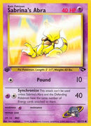 Sabrina's Abra (93) 093/132  - 1st Edition Gym Challenge - Common