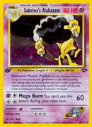 Sabrina's Alakazam 016/132  - Unlimited Holofoil Gym Challenge - Holo Rare