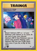 Sabrina's ESP 117/132  - 1st Edition Gym Heroes - Uncommon