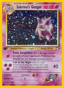 Sabrina's Gengar 014/132  - Unlimited Holofoil Gym Heroes - Holo Rare