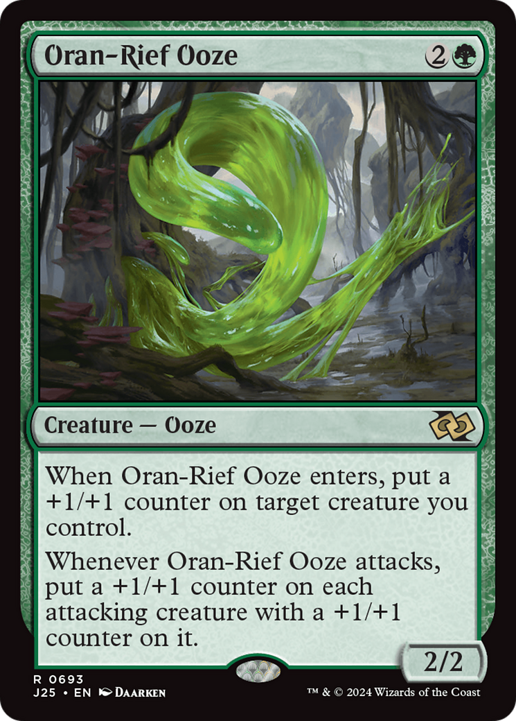 Oran-Rief Ooze (J25-693)  - Foundations Jumpstart