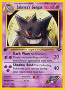 Sabrina's Gengar 029/132  - 1st Edition Gym Challenge - Rare