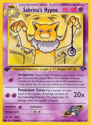 Sabrina's Hypno 056/132  - 1st Edition Gym Challenge - Uncommon