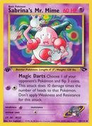 Sabrina's Mr. Mime 059/132  - 1st Edition Gym Challenge - Uncommon