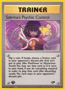 Sabrina's Psychic Control 121/132  - 1st Edition Gym Challenge - Uncommon