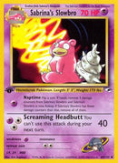 Sabrina's Slowbro 060/132  - 1st Edition Gym Heroes - Uncommon