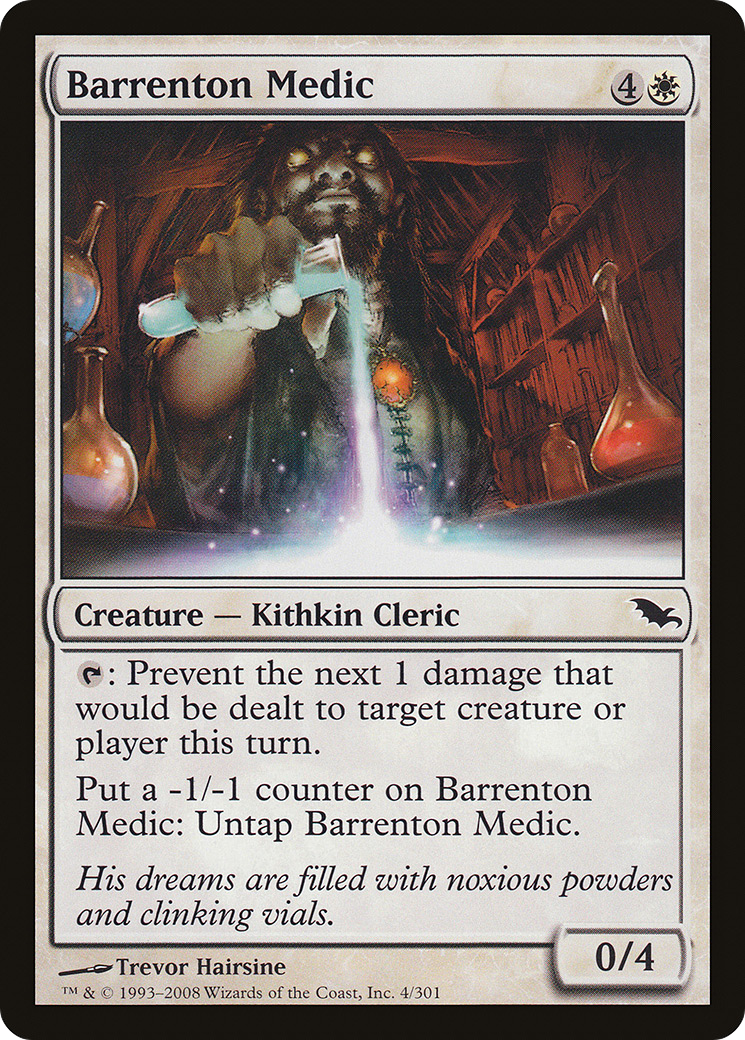 Barrenton Medic (SHM-004)  Foil - Shadowmoor