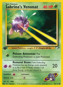 Sabrina's Venonat 096/132  - 1st Edition Gym Heroes - Common