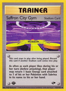 Saffron City Gym 122/132  - 1st Edition Gym Challenge - Uncommon