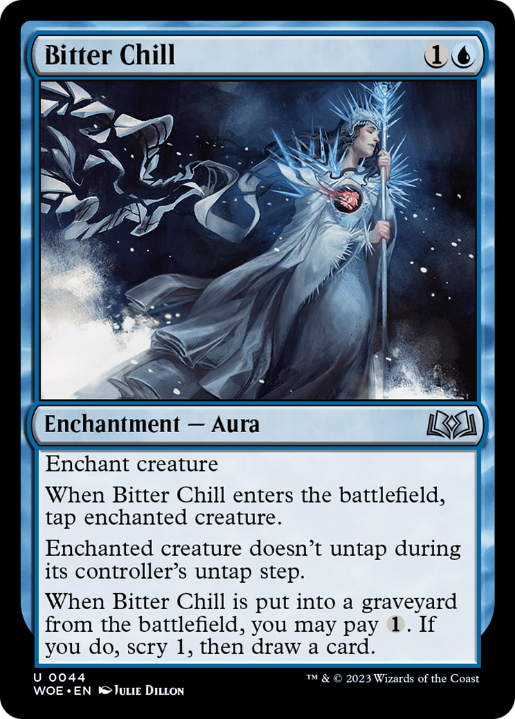 Bitter Chill (WOE-044)  Foil - Wilds of Eldraine