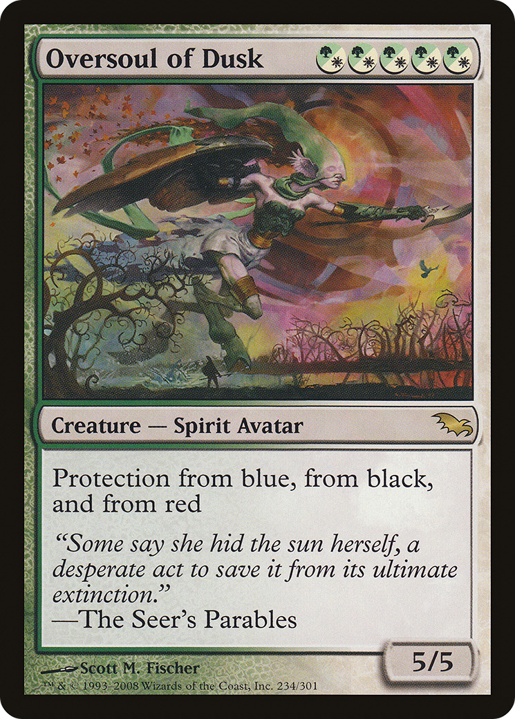 Oversoul of Dusk (SHM-234)  Foil - Shadowmoor
