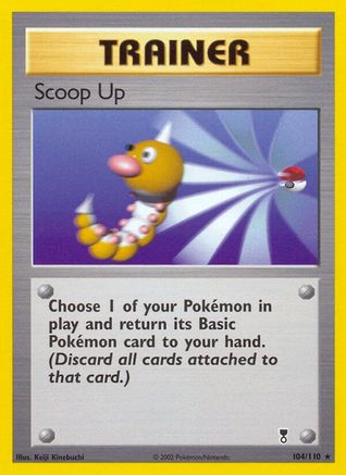 Scoop Up 104  - Reverse Holofoil Legendary Collection - Rare