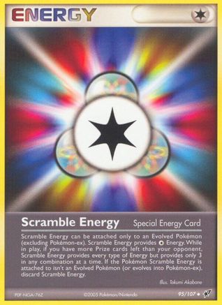 Scramble Energy 095  Deoxys - Uncommon