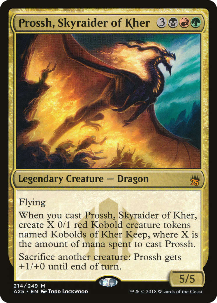 Prossh, Skyraider of Kher (A25-214)  Foil - Masters 25