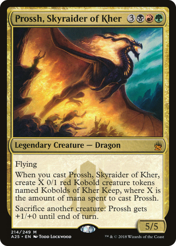 Prossh, Skyraider of Kher (A25-214)  Foil - Masters 25