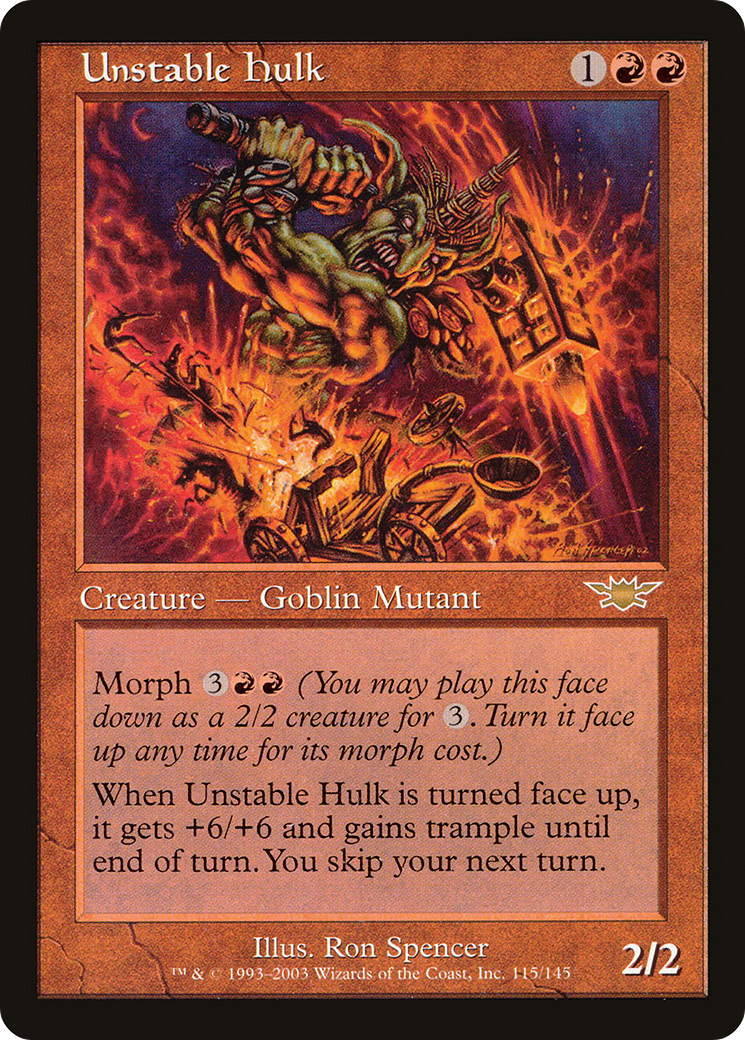 Unstable Hulk (LGN-115)  Foil - Legions
