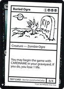 Buried Ogre [Mystery Booster Playtest Cards]