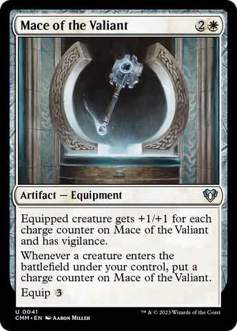 Mace of the Valiant (CMM-041)  - Commander Masters