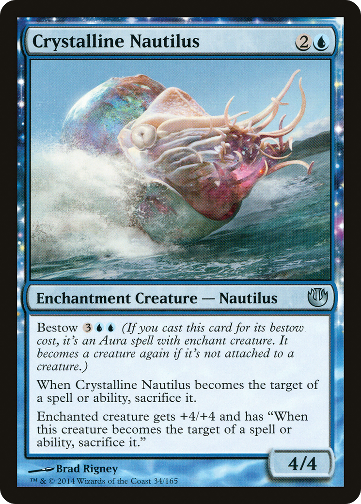 Crystalline Nautilus (JOU-034)  - Journey into Nyx: (enchantment)