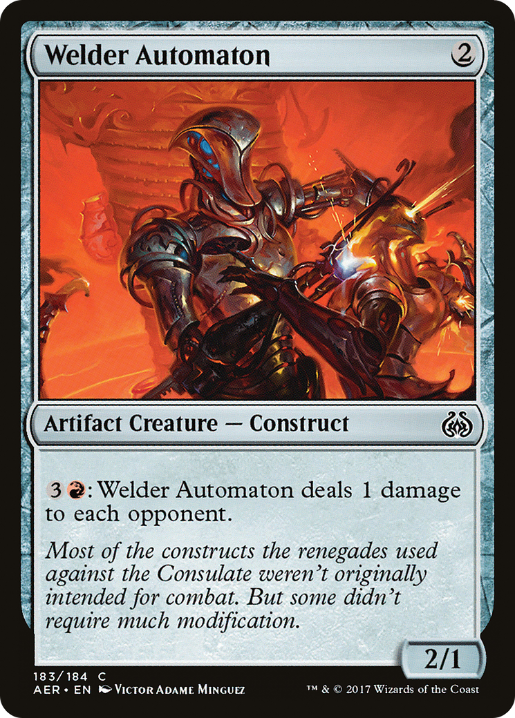 Welder Automaton (AER-183)  - Aether Revolt