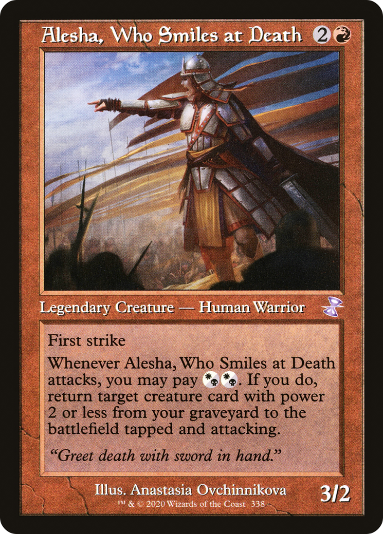 Alesha, Who Smiles at Death (TSR-338)  - Time Spiral Remastered