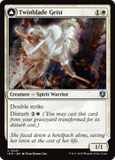 Twinblade Geist (INR-047) - Innistrad Remastered: (enchantment) Foil