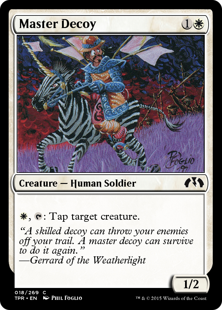 Master Decoy (TPR-018)  Foil - Tempest Remastered