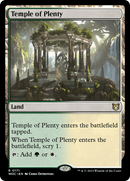 Temple of Plenty (WOC-171)  - Wilds of Eldraine Commander