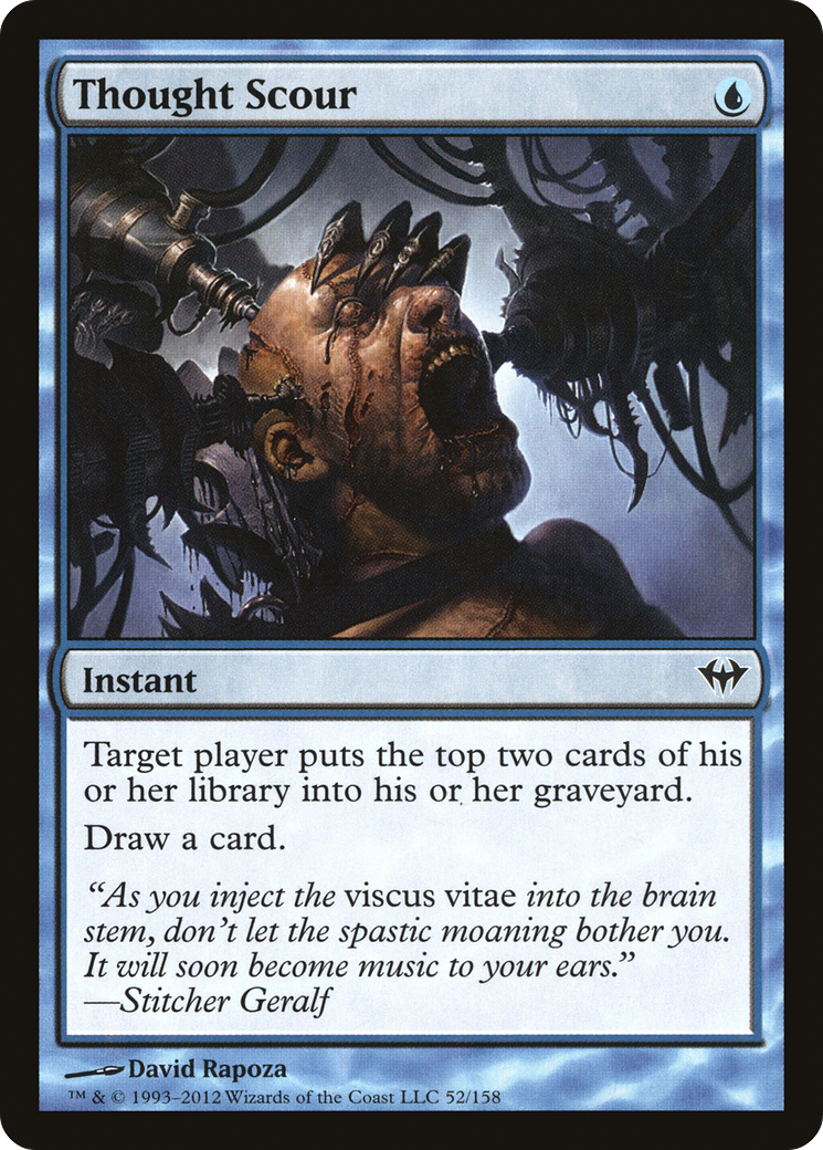 Thought Scour (DKA-052)  Foil - Dark Ascension