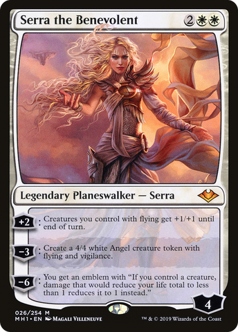 Serra the Benevolent (MH1-026)  Foil - Modern Horizons