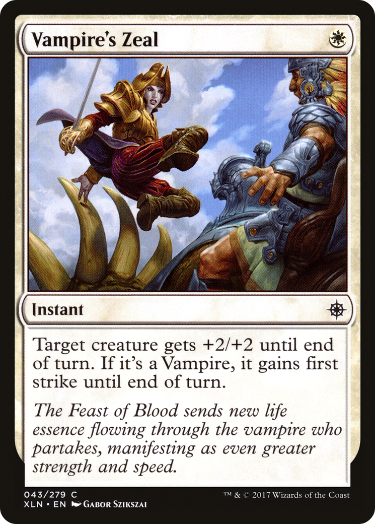 Vampire's Zeal (XLN-043)  - Ixalan