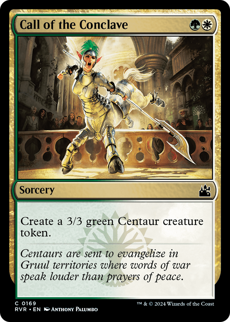Call of the Conclave (RVR-169)  - Ravnica Remastered