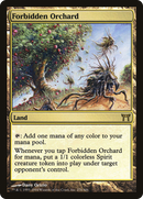 Forbidden Orchard (CHK-276) - Champions of Kamigawa Foil