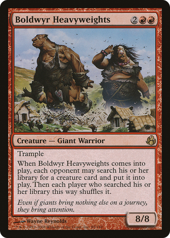 Boldwyr Heavyweights (MOR-085)  Foil - Morningtide