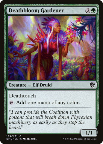 Deathbloom Gardener (DMU-159)  - Dominaria United