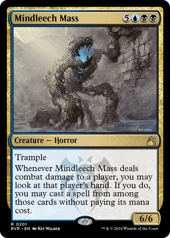 Mindleech Mass (RVR-201)  Foil - Ravnica Remastered