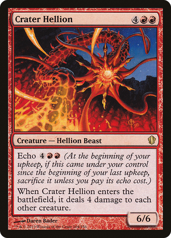 Crater Hellion (C13-104)  - Commander 2013