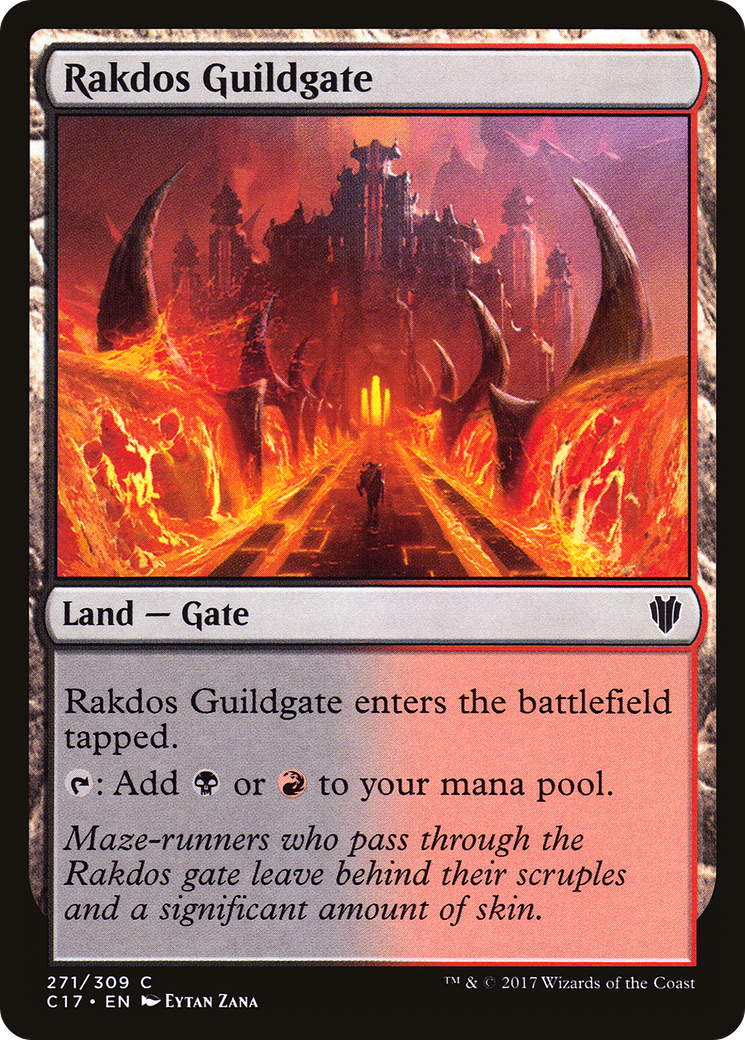 Rakdos Guildgate (C17-271)  - Commander 2017