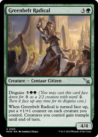 Greenbelt Radical (MKM-163)  Foil - Murders at Karlov Manor