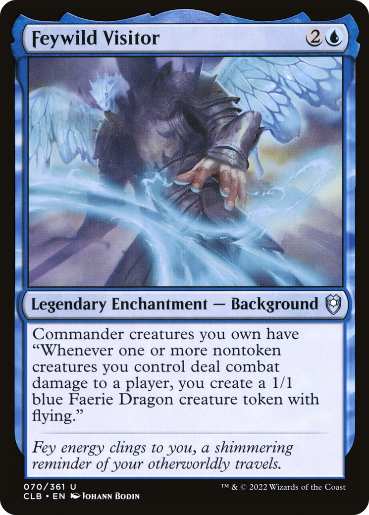 Feywild Visitor (CLB-070)  - Commander Legends: Battle for Baldur's Gate