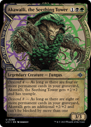 Akawalli, the Seething Tower (Showcase) (LCI-298)  - The Lost Caverns of Ixalan: (Showcase)