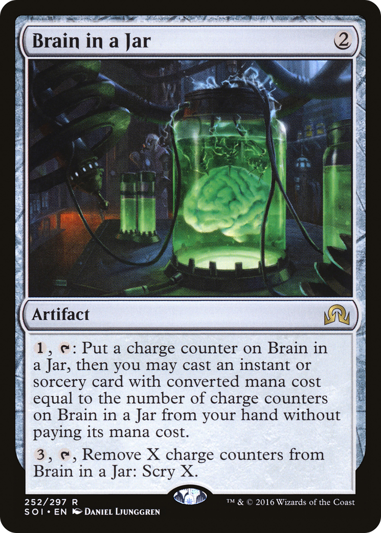 Brain in a Jar (SOI-252)  Foil - Shadows over Innistrad