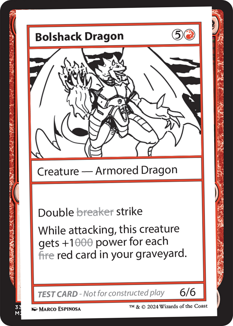 Bolshack Dragon (MB2PC-)  - Mystery Booster 2