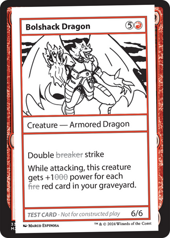 Bolshack Dragon (MB2PC-)  - Mystery Booster 2