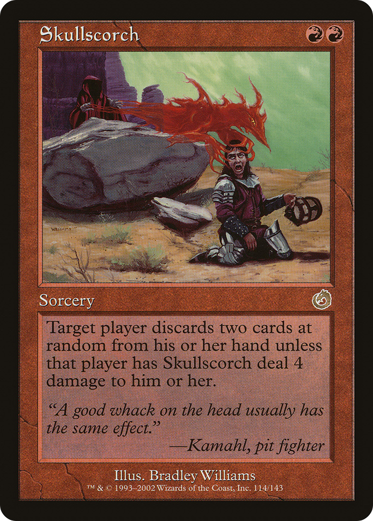Skullscorch (TOR-114)  Foil - Torment
